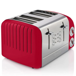 Swan Retro 4-Slice Toaster,  SRT6R/B/G