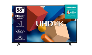 HISENSE LEDN58A6K 58" UHD SMART LED; DOLBY VISION HDR,UHD AI Upscaler,DTS Virtual:X™ ,pixel t