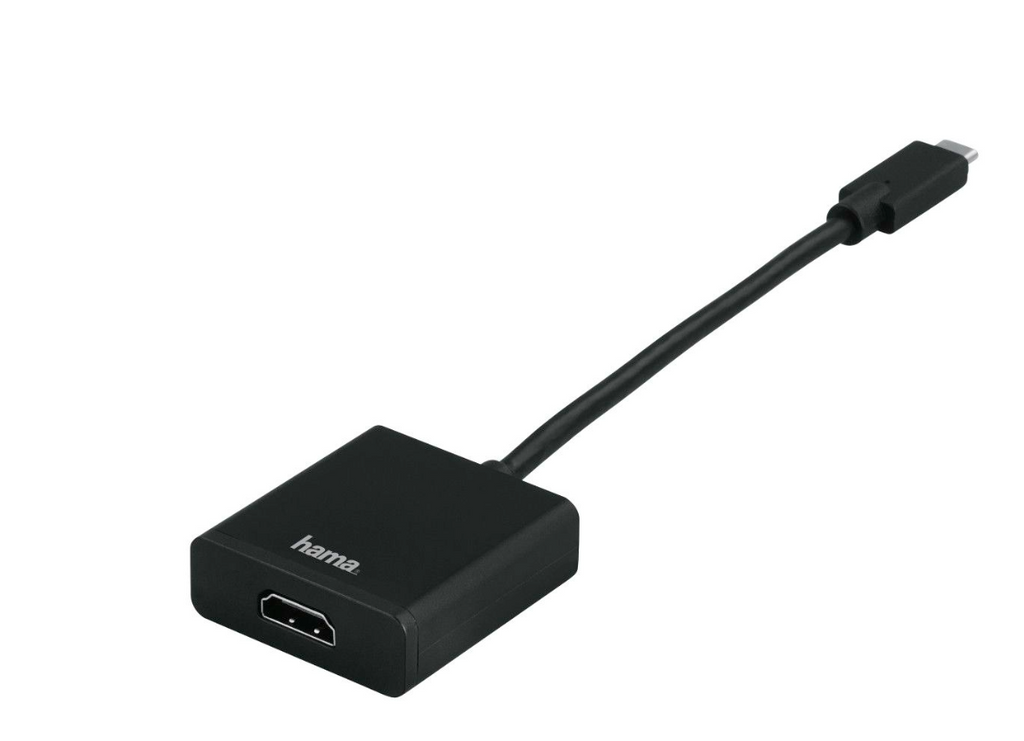 Hama HDMI plug > VGA socket, 0.15 m, black - Adapter, 00200343