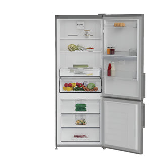 Defy 450l Grey Naturelight Combi Fridge - DAC705