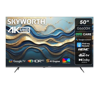 Skyworth 50 Inch UHD Google TV 50G6600H