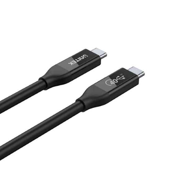 Ksix Double USB-C Ultra Fast Charging Cable 100W - 1m - Black