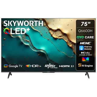 Skyworth 75-Inch 4K UHD QLED Google TV 75Q6600H
