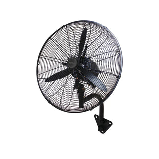 50cm Wall fan – Industrial design - High velocity (Matt Black) ACS604) ACS604