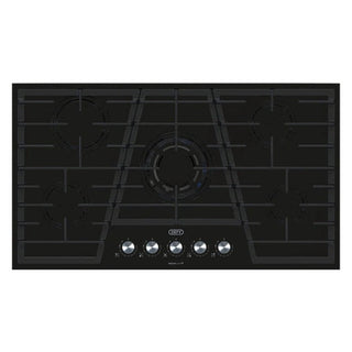 Defy 90cm 5Burner Gas On Glass Hob - DHG931