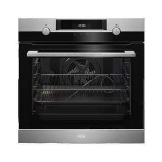 AEG 60CM 6000 Series Built-In Airfry Oven 77L With Pyrolytic Cleaning  BPK546220M