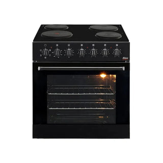 Univa Black under counter oven and black solid Hob U336B