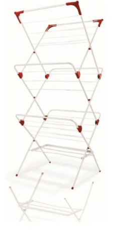 Mellerware Clothes Dryer Expandable Powder Coat White 14m Drying Space "Karoo"