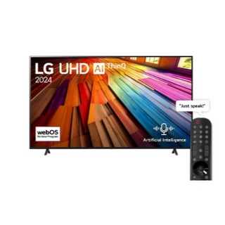 86 Inch LG UHD UT80 4K Smart TV AI Magic remote HDR10 webOS24 2024