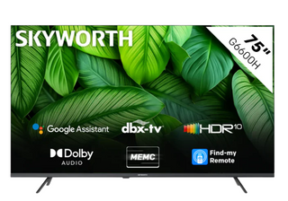 Skyworth 75" Smart UHD Google TV 75G6600H