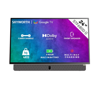 SKYWORTH 24” FHD GOOGLE TV GREY  24STF6800 G