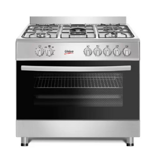 Univa 900mm Range Cooker. 5 burner Gas Hob with Gas Oven