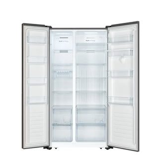 Hisense 514L Side By Side Fridge Freezer Inox H670SITWD