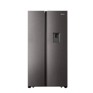 Hisense 514L Side By Side Fridge Freezer Inox H670SITWD