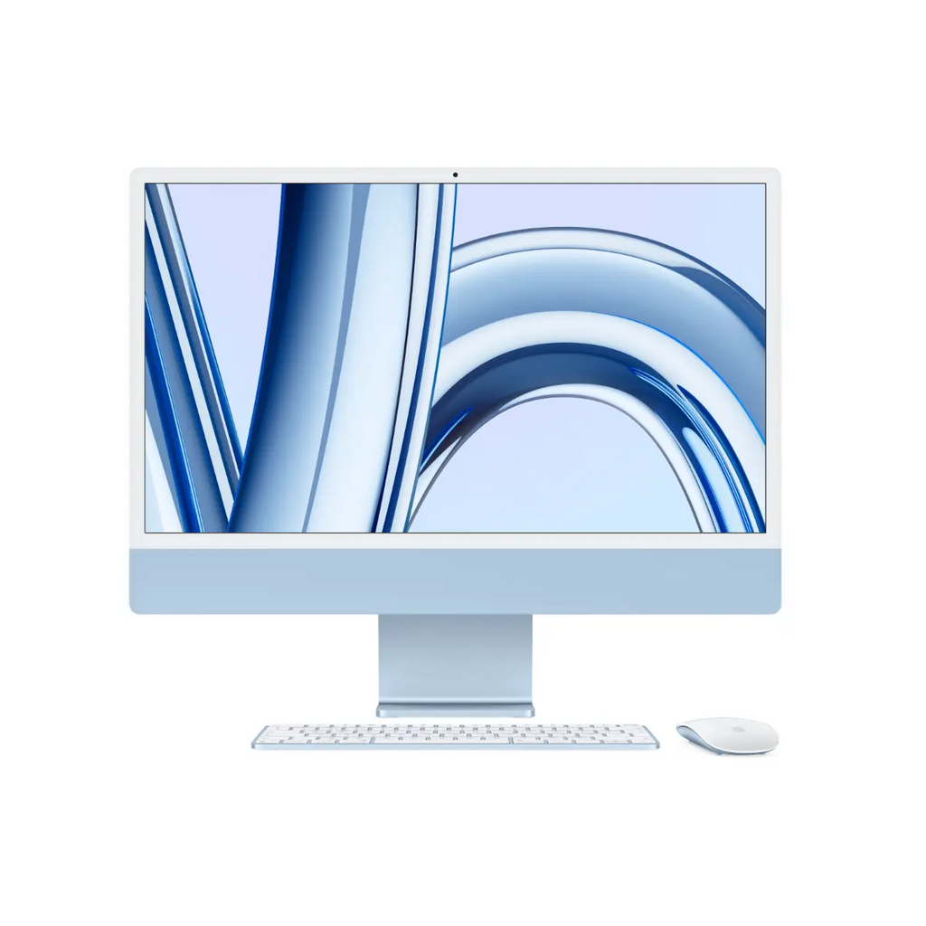 iMac 24-inch | Apple M3 chip | 512GB SSD - Blue MQRR3SO/A – GIFTGUIDE