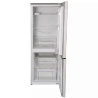 Metallic Combi Fridge Freezer