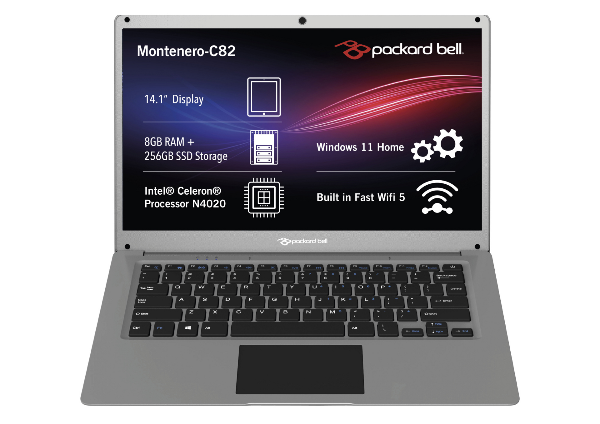 Packard Bell Montenero C82 Intel Celeron N4020 8GB RAM 256GB SSD Lap packard-bell-montenero-c82-intel-celeron-n4020-8gb-ram-256gb-ssd-lap