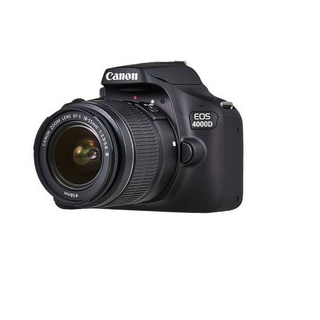Canon 4000D 18MP DSLR Starter Bundle - Black