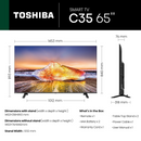 Toshiba 65" C350MN 4K UHD Smart LED TV with HDR & Dolby Vision