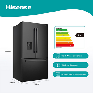 Hisense French-Door Refrigerator - H760FSB-WD
