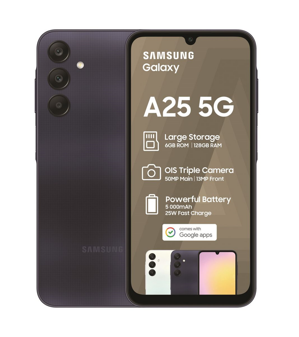 GALAXY　A25 Samsung Galaxy A25 5G Dual Sim 128GB Lightblue Brand New Sealed