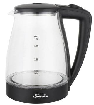 Sunbeam 1.8L Cordless Glass Kettle