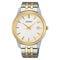 GENTS SEIKO TWO TONE DRESS STAINLESS STEEL