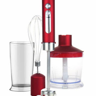 Sunbeam Hand Blender Set-Red SHBS-300
