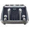 Delonghi Icona Capitals 4 Slice Toaster - London Blue - CTOC4003.BL