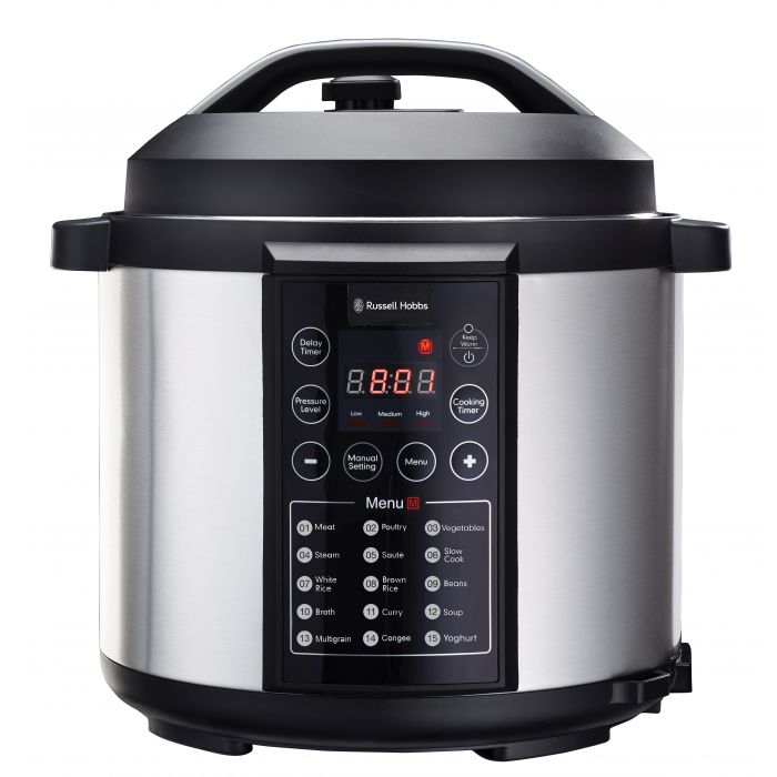 Russell Hobbs 857604 6.5L Stainless Steel Oval Slow Cooker