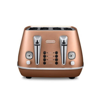 Delonghi Distinta 4 Slice Toaster - Style Copper  CTI4003.CP
