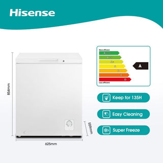 Hisense 142L Chest Freezer-White  H175CF