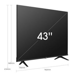 Hisense 109cm (43") LED 4K UHD Smart TV - 43A6H