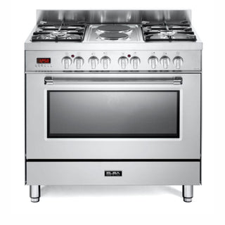Elba 90cm 4 gas 2 Electric Stainless Steel Fusion Gas Stove 01/9FX737