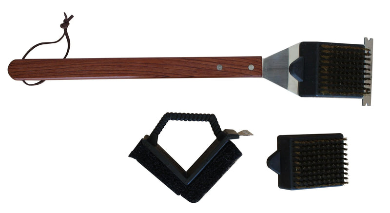 Premium Grill Care Kit - Brush & Scraper Tool BA40