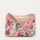 Pierre Cardin Aaliyah Floral Crossbody Bag Pink  PCL05125PKFL-A0