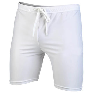 SS Mns Lycra Short With Drawsting (Wht)