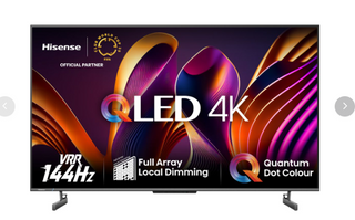 Hisense 55" E7N PRO 144Hz 4K Smart Gaming UHD QLED TV - HDR & Dolby Vision