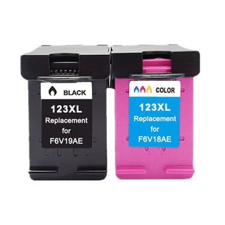 HP 123XL Black & Tri Colour Ink Cartridge Combo - Compatible