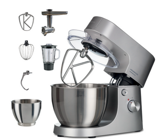 Kenwood - HomeBake Stand Mixer + Mincer & Blender 1000W - KHH01.220SI