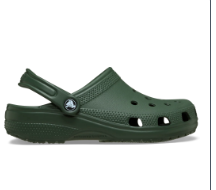 Classic Clog (Size 6) Dark Green
