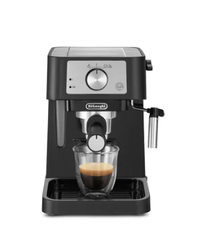 Delonghi - Stilosa Manual Pump Espresso Coffee Machine - EC260.BK