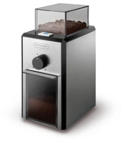 Delonghi - Burr Coffee Grinder Stainless Steel - KG89