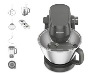 Kenwood Multi Tasker Stand Mixer + Food Pro & Blender 1000W - KHC30.050GY