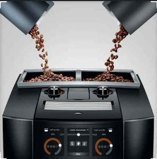Jura J8 Twin Double Coffee Grinder Automatic Bean-To-Cup Coffee Machine