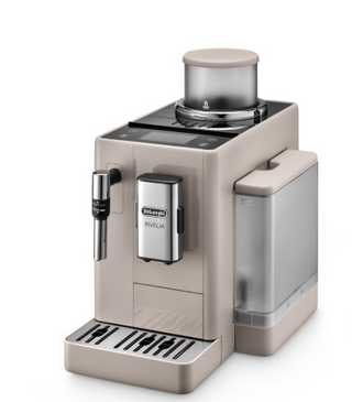 Delonghi - Rivelia Bean to Cup Coffee Machine Arctic White - EXAM440.55.W
