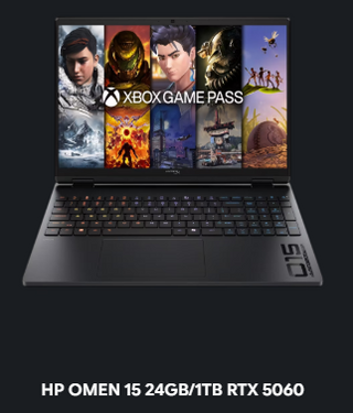 HP OMEN 15 24GB/1TB RTX 5060 D6JH4EA