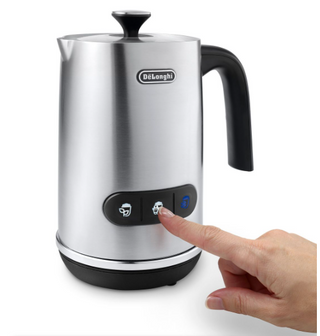Delonghi - LatteMix Hot & Cold Dairy & Plant Based Milk Frother - EMF3.M