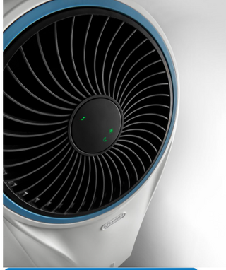 Delonghi - Evaporative Air Cooler with Remote Control 4,5L White - EV250.WH