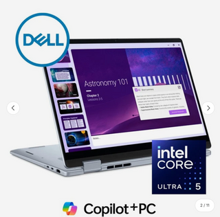 Dell 14 Plus 14-inch FHD+ AI 2-in-1 Laptop - Intel Core Ultra 5 226V 512GB SSD 16GB RAM Win 11 Home
